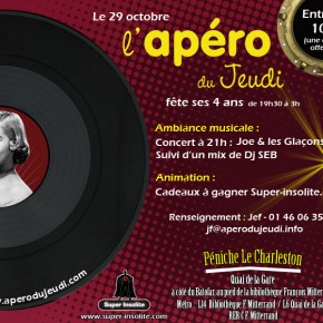 Les 4 ans de l'apéro Les 4 ans de l'apéro