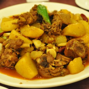 Obento du jour : un plat ouigour Obento du jour : un plat ouigour