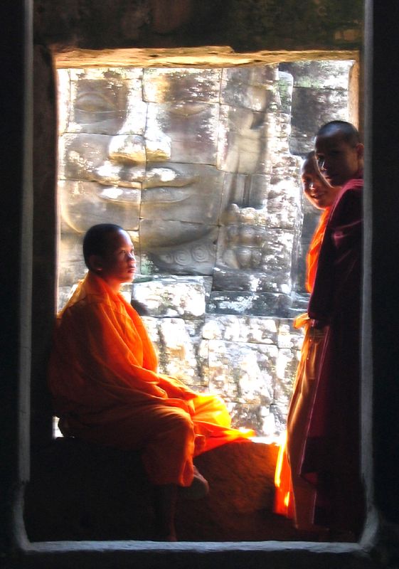 moines à angkor