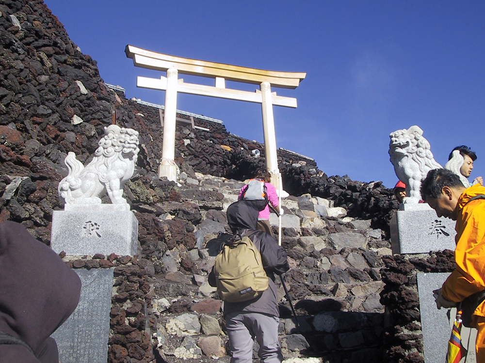 ascension du mont fuji au Japon