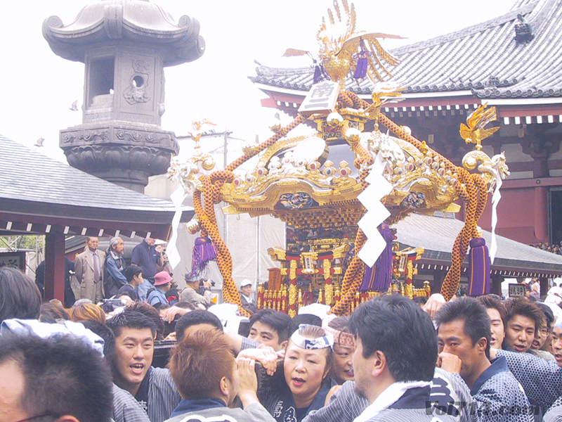 Festival Sanja Masturi - Sancturaire Asakusa - Tokyo